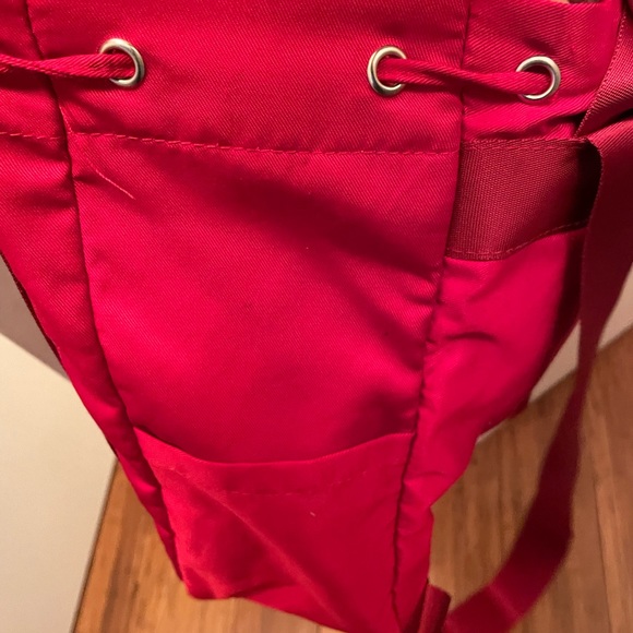 Red MINISO Mini Backpack Tote Bag - Picture 6 of 9